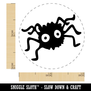 Fuzzy Cartoon Bug Spider Self-Inking Rubber Stamp Ink Stamper for Stamping Crafting Planners