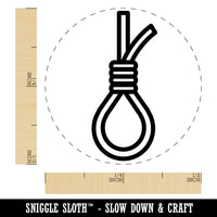 Hangman's Noose Knot Tarot Card Self-Inking Rubber Stamp Ink Stamper for Stamping Crafting Planners