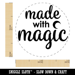 Made With Magic Self-Inking Rubber Stamp Ink Stamper for Stamping Crafting Planners