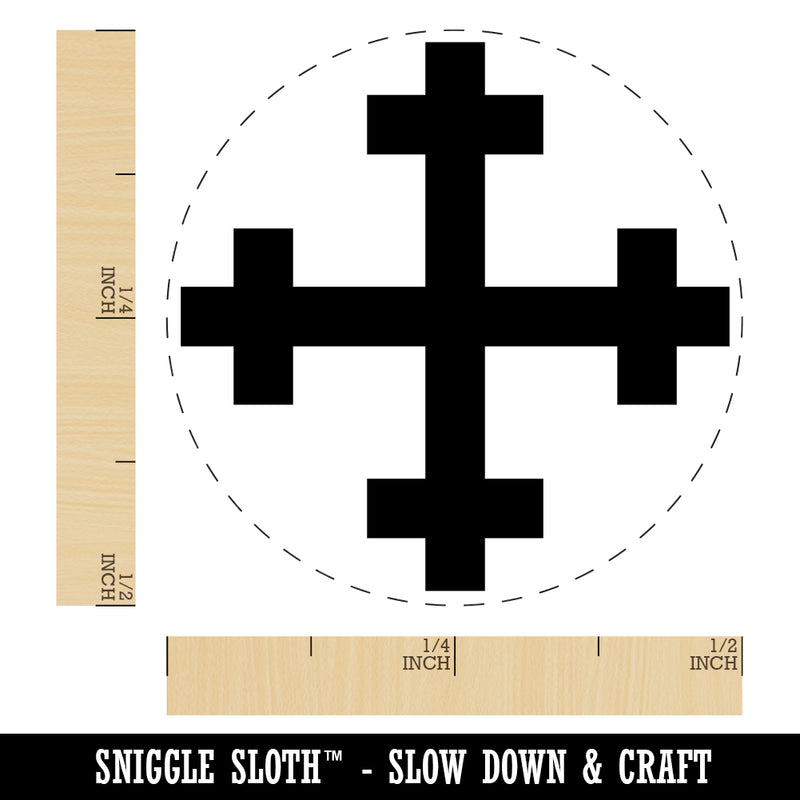 Crosslet Cross Self-Inking Rubber Stamp Ink Stamper for Stamping Crafting Planners