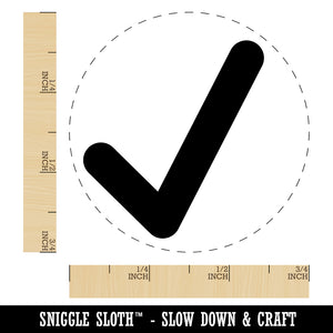 Check Mark Symbol Self-Inking Rubber Stamp for Stamping Crafting Planners