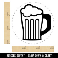 Beer Stein with Foam Self-Inking Rubber Stamp for Stamping Crafting Planners
