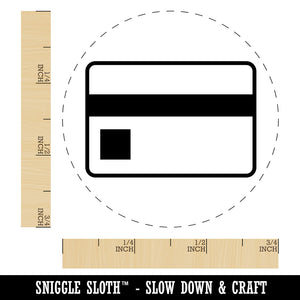 Credit Card Money Bills Self-Inking Rubber Stamp for Stamping Crafting Planners