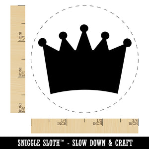 Crown King Queen Princess Self-Inking Rubber Stamp for Stamping Crafting Planners