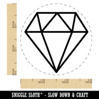 Diamond Engagement Self-Inking Rubber Stamp for Stamping Crafting Planners
