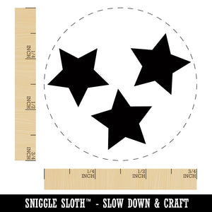 Star Scatter Self-Inking Rubber Stamp for Stamping Crafting Planners