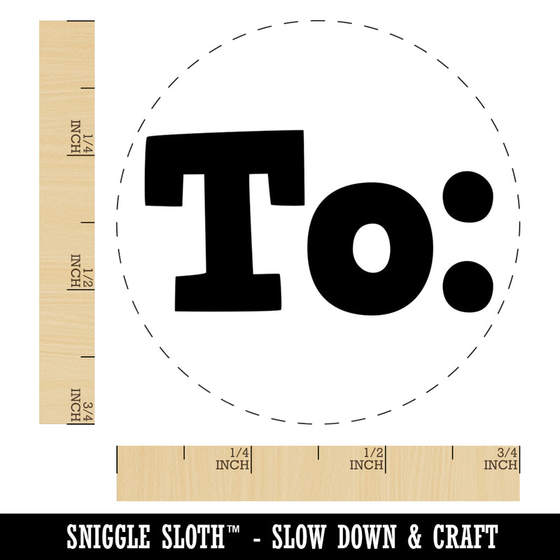 To Text Self-Inking Rubber Stamp for Stamping Crafting Planners