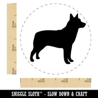 Australian Cattle Dog Solid Self-Inking Rubber Stamp for Stamping Crafting Planners