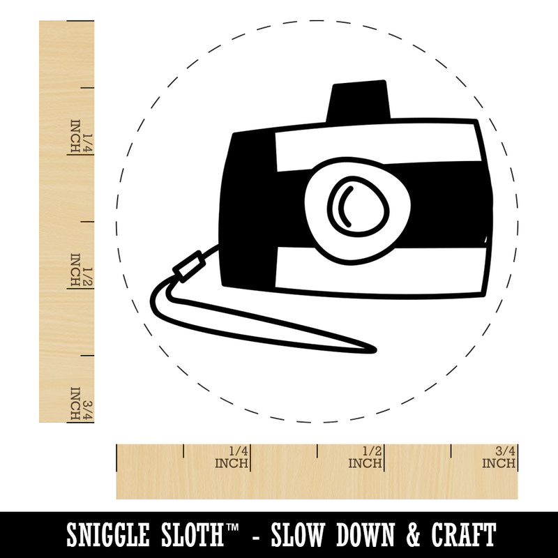 Digital Camera Doodle Self-Inking Rubber Stamp for Stamping Crafting Planners