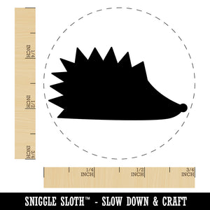 Hedgehog Profile Solid Self-Inking Rubber Stamp for Stamping Crafting Planners