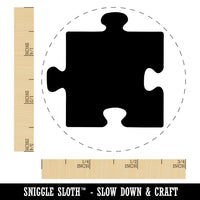 Puzzle Piece Solid Self-Inking Rubber Stamp for Stamping Crafting Planners