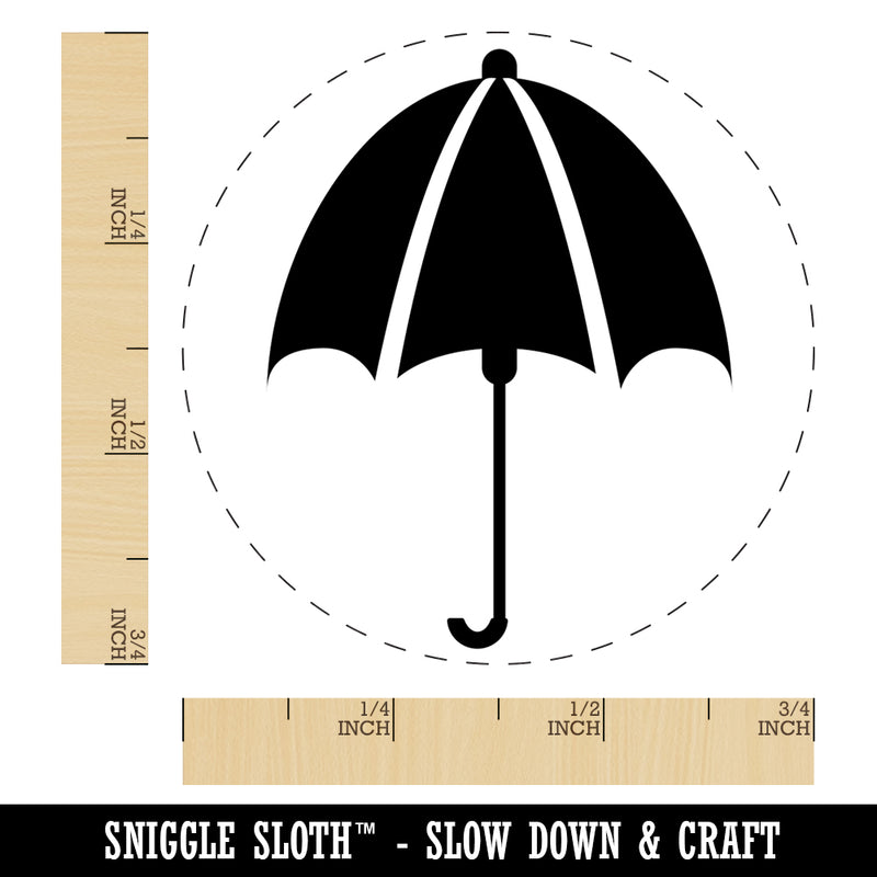 Rainy Day Umbrella Self-Inking Rubber Stamp for Stamping Crafting Planners