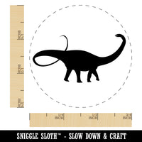 Apatosaurus Dinosaur Solid Self-Inking Rubber Stamp for Stamping Crafting Planners