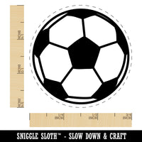 Soccer Ball Self-Inking Rubber Stamp for Stamping Crafting Planners