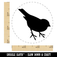 Sparrow Bird Solid Self-Inking Rubber Stamp for Stamping Crafting Planners