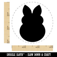 Cute Bunny Rabbit Solid Self-Inking Rubber Stamp for Stamping Crafting Planners