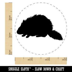 Porcupine Solid Self-Inking Rubber Stamp for Stamping Crafting Planners