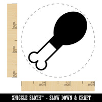 Chicken Leg Self-Inking Rubber Stamp for Stamping Crafting Planners