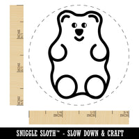 Gummi Bear Candy Self-Inking Rubber Stamp for Stamping Crafting Planners