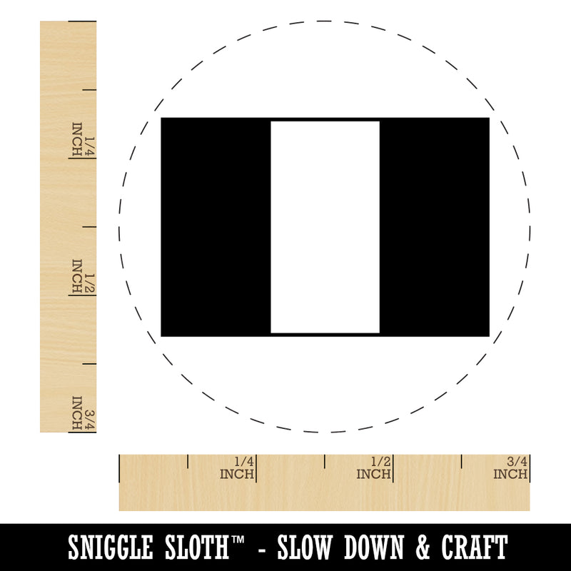 Italy Flag Self-Inking Rubber Stamp for Stamping Crafting Planners