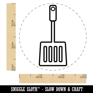 Spatula Cooking BBQ Self-Inking Rubber Stamp for Stamping Crafting Planners