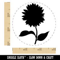 Sunflower Solid Self-Inking Rubber Stamp for Stamping Crafting Planners