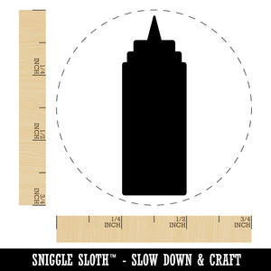 Ketchup Mustard Condiment Bottle BBQ Solid Self-Inking Rubber Stamp for Stamping Crafting Planners