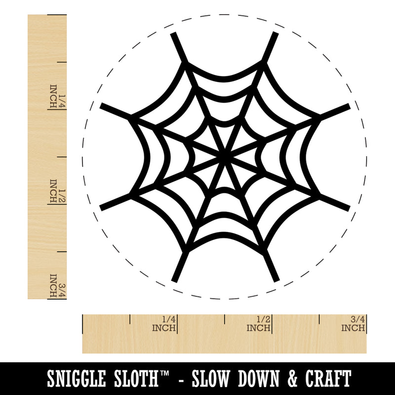 Spider Web Self-Inking Rubber Stamp for Stamping Crafting Planners