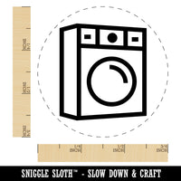 Washing Machine Self-Inking Rubber Stamp for Stamping Crafting Planners