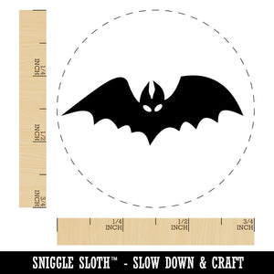 Bat Halloween Self-Inking Rubber Stamp for Stamping Crafting Planners