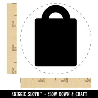 Grocery Tote Bag Purse Solid Self-Inking Rubber Stamp for Stamping Crafting Planners