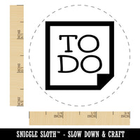 To Do Note Self-Inking Rubber Stamp for Stamping Crafting Planners