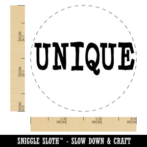 Unique Fun Text Self-Inking Rubber Stamp for Stamping Crafting Planners