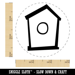 Birdhouse Doodle Self-Inking Rubber Stamp for Stamping Crafting Planners