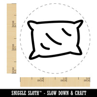 Pillow Sleep Doodle Self-Inking Rubber Stamp for Stamping Crafting Planners