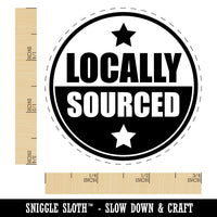 Locally Sourced Self-Inking Rubber Stamp for Stamping Crafting Planners