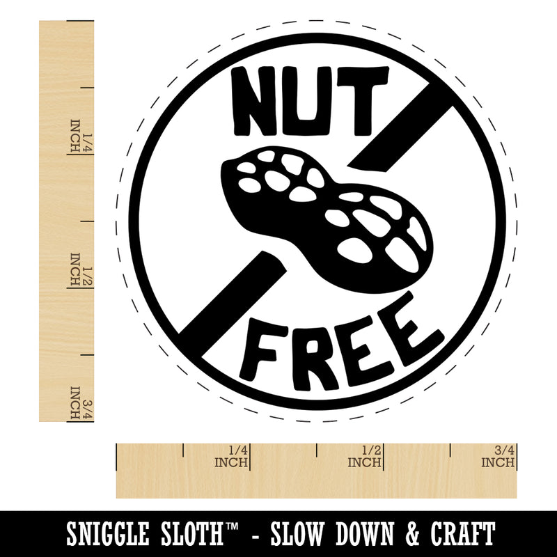 Nut Free Self-Inking Rubber Stamp for Stamping Crafting Planners