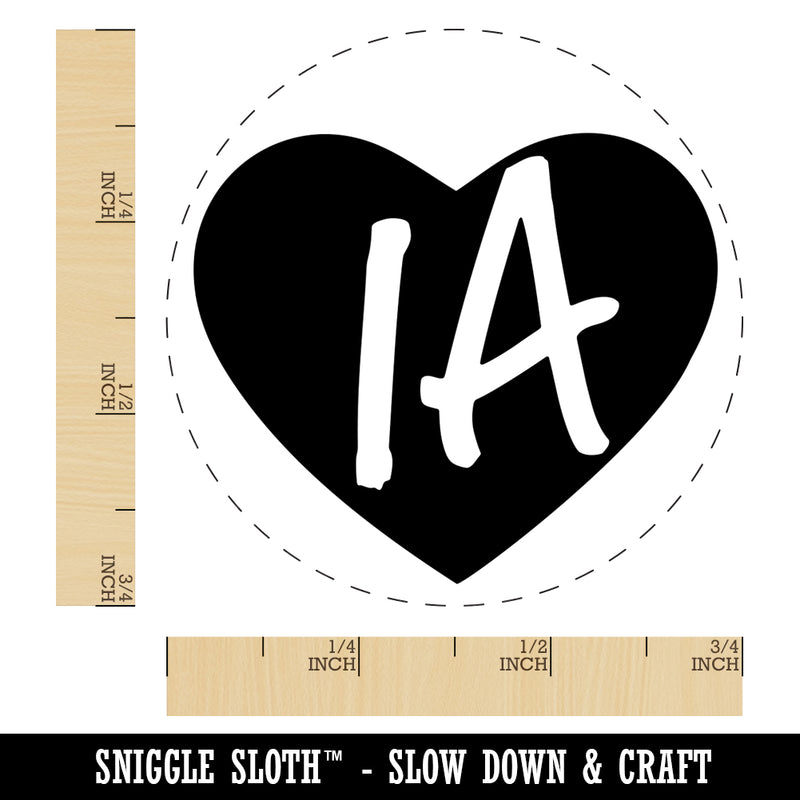 IA Iowa State in Heart Self-Inking Rubber Stamp for Stamping Crafting Planners