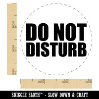 Do Not Disturb Self-Inking Rubber Stamp for Stamping Crafting Planners