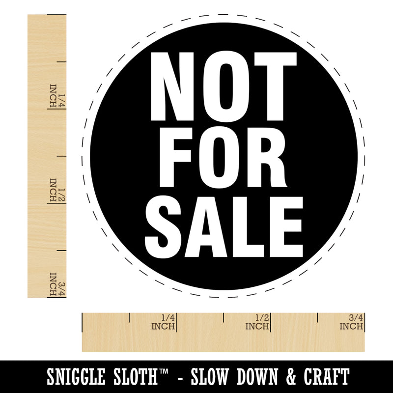 Not For Sale Self-Inking Rubber Stamp for Stamping Crafting Planners