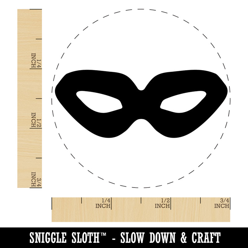 Thief Mask Crime Icon Self-Inking Rubber Stamp for Stamping Crafting Planners