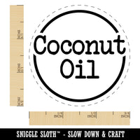 Coconut Oil Typewriter Self-Inking Rubber Stamp for Stamping Crafting Planners