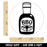 Delicious BBQ Barbecue Sauce Self-Inking Rubber Stamp for Stamping Crafting Planners