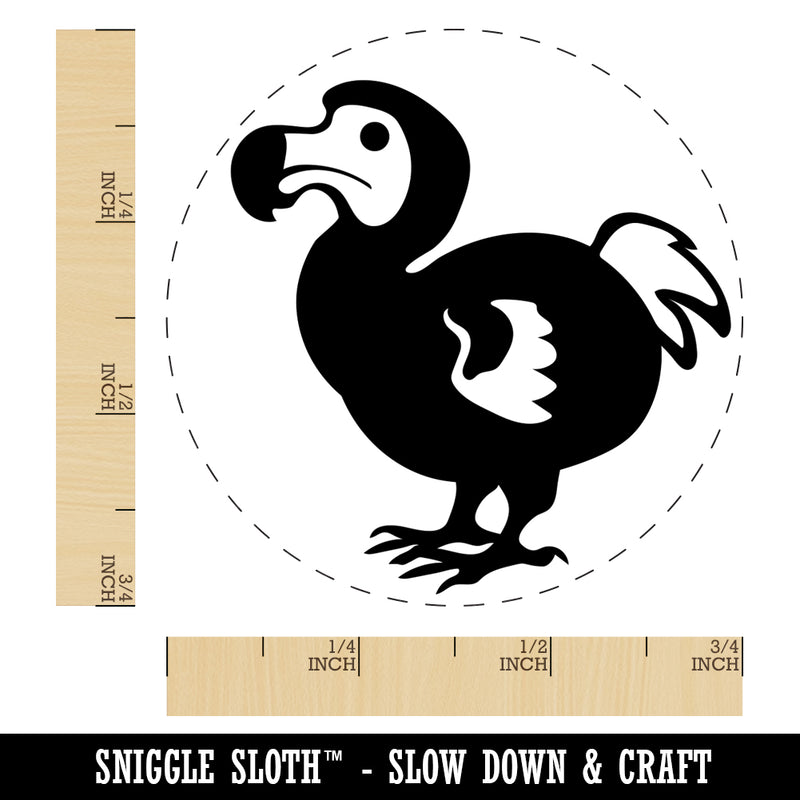Extinct Dodo Bird Self-Inking Rubber Stamp for Stamping Crafting Planners