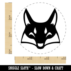 Mischievous Fox Face Self-Inking Rubber Stamp for Stamping Crafting Planners