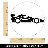 Racing Car Racecar Vehicle Automobile Self-Inking Rubber Stamp for Stamping Crafting Planners