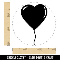 Heart Balloon Valentine's Day Self-Inking Rubber Stamp for Stamping Crafting Planners