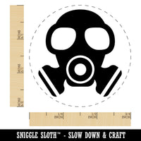 Chemical Gas Mask Ventilator Pandemic Self-Inking Rubber Stamp for Stamping Crafting Planners