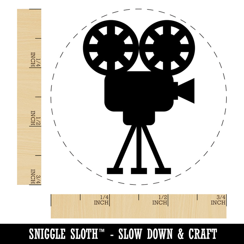 Film Movie Camera Self-Inking Rubber Stamp for Stamping Crafting Planners