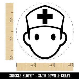 Occupation Medical Nurse Icon Self-Inking Rubber Stamp for Stamping Crafting Planners